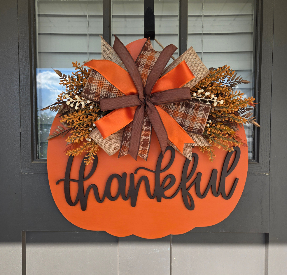 Orange Thankful