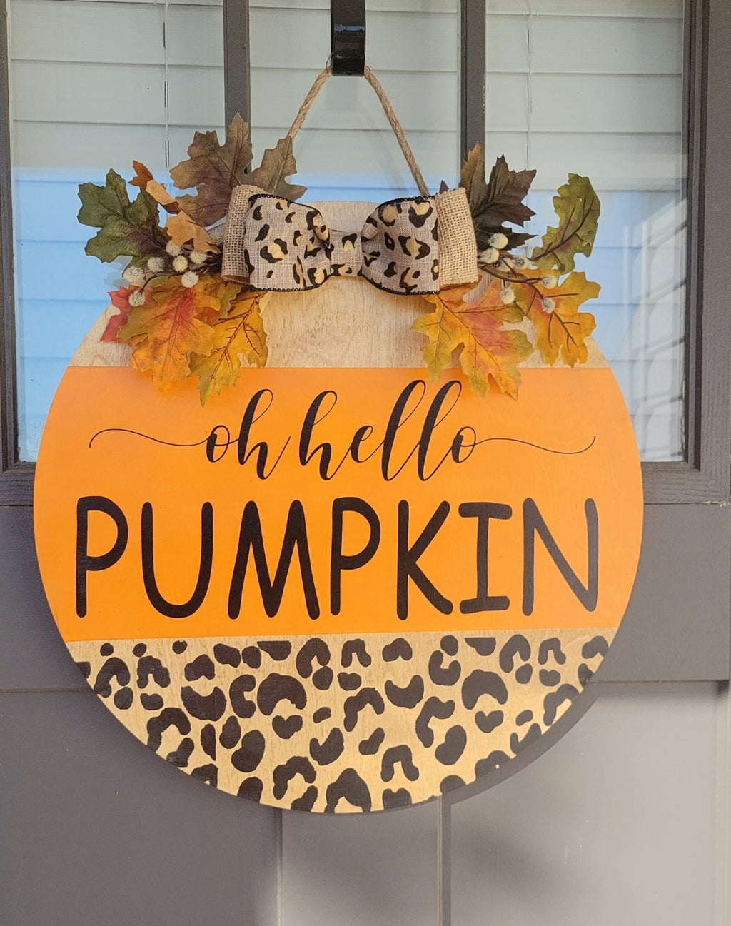 Oh Hello Pumpkin Leopard
