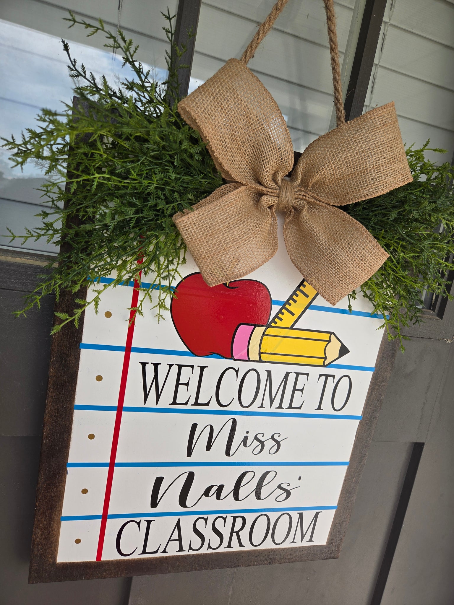 Notebook Door Hanger