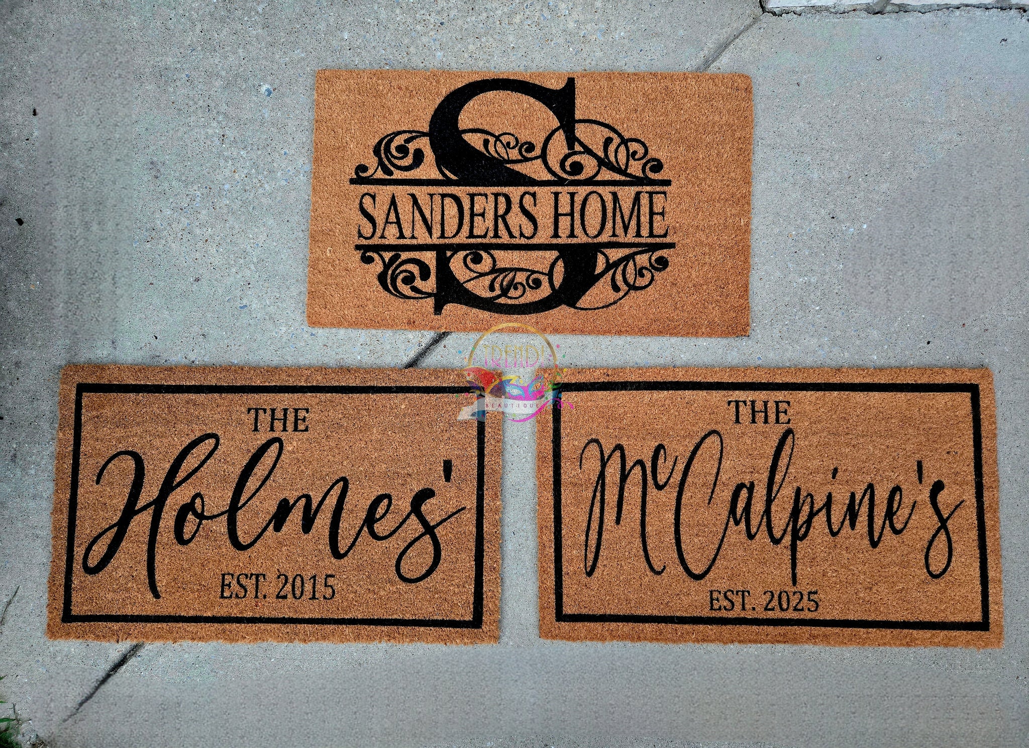 Last Name Doormat