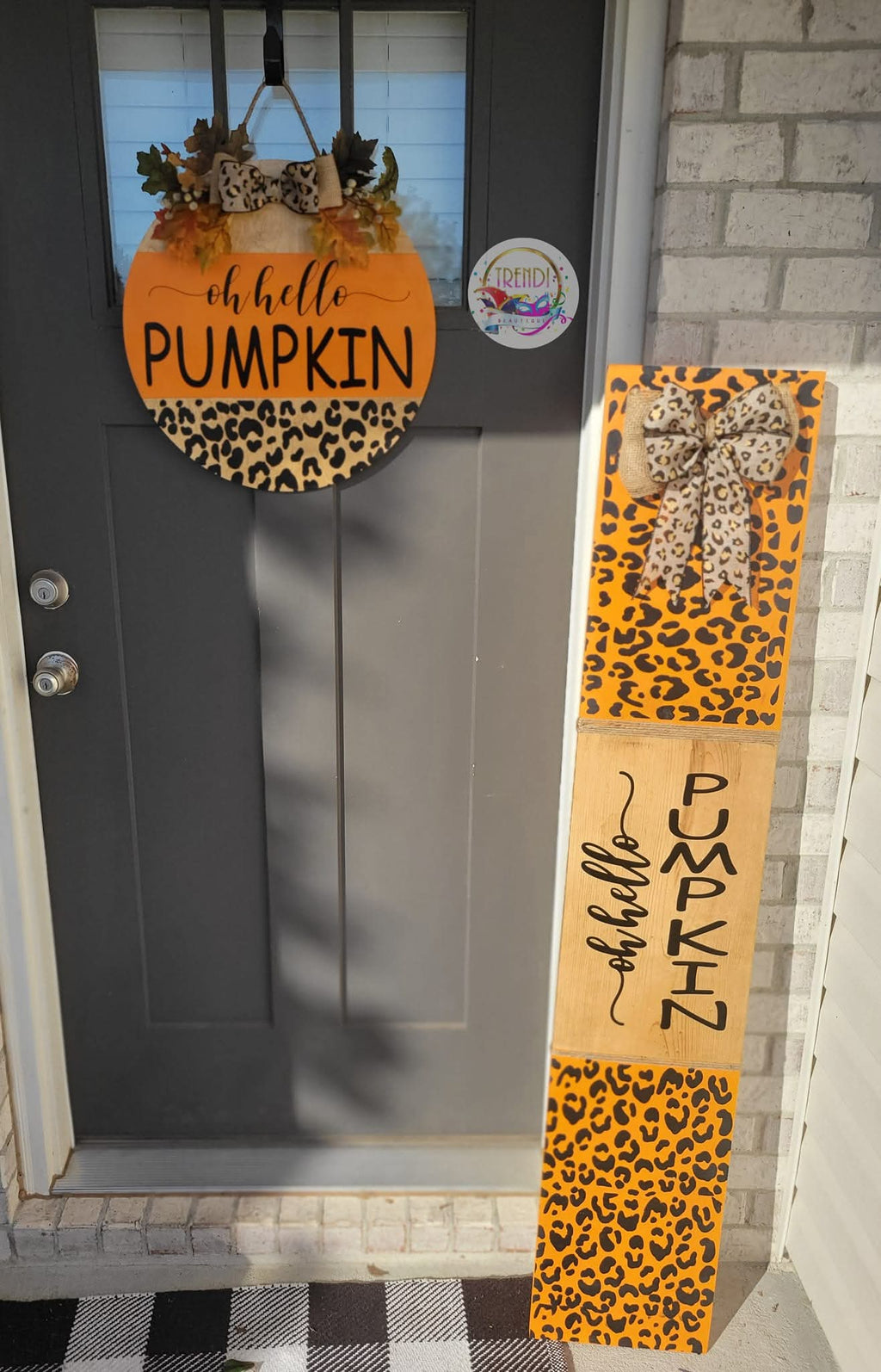 Fall Leopard Set