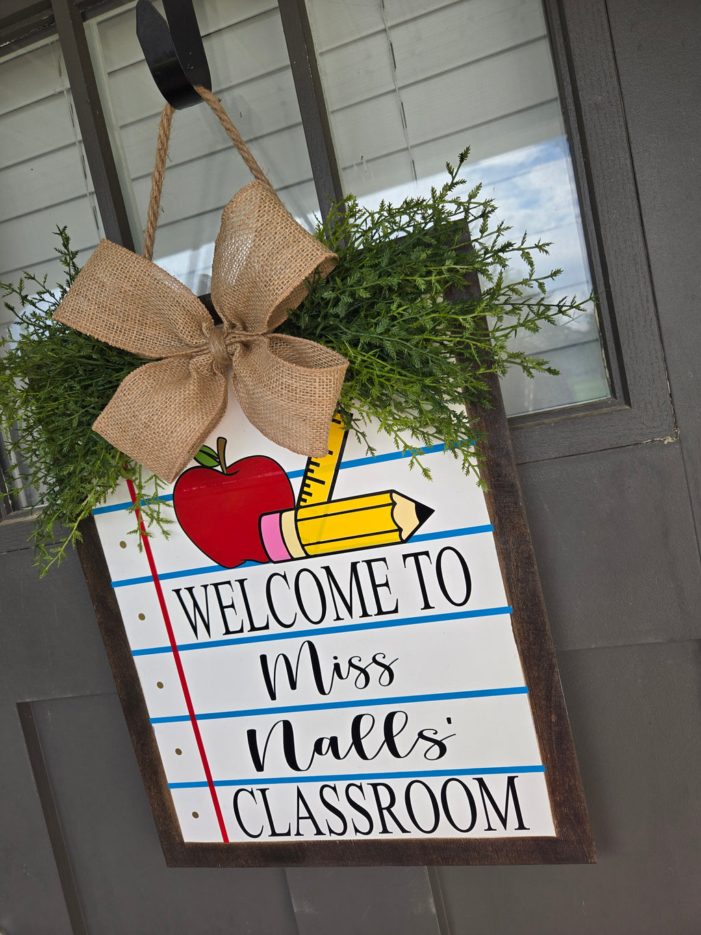 Notebook Door Hanger