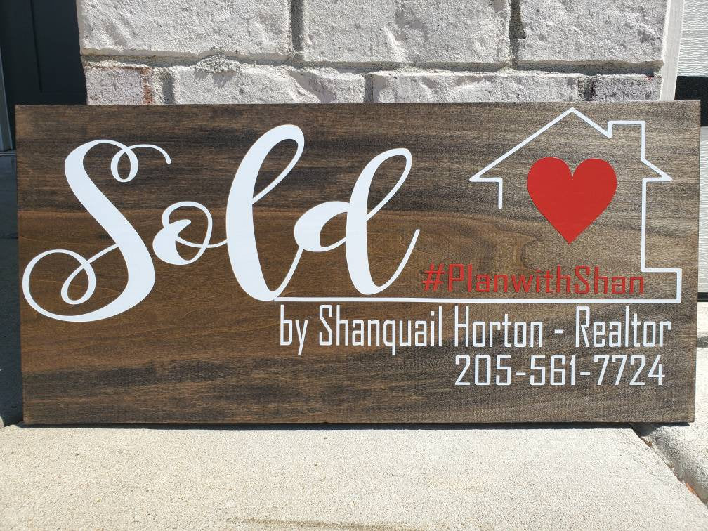 Realtor Sold Sign