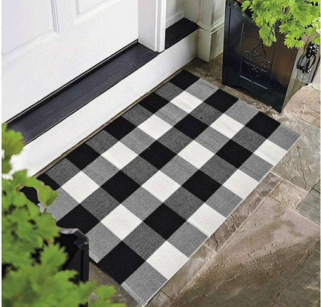 Woven Buffalo Check Rug